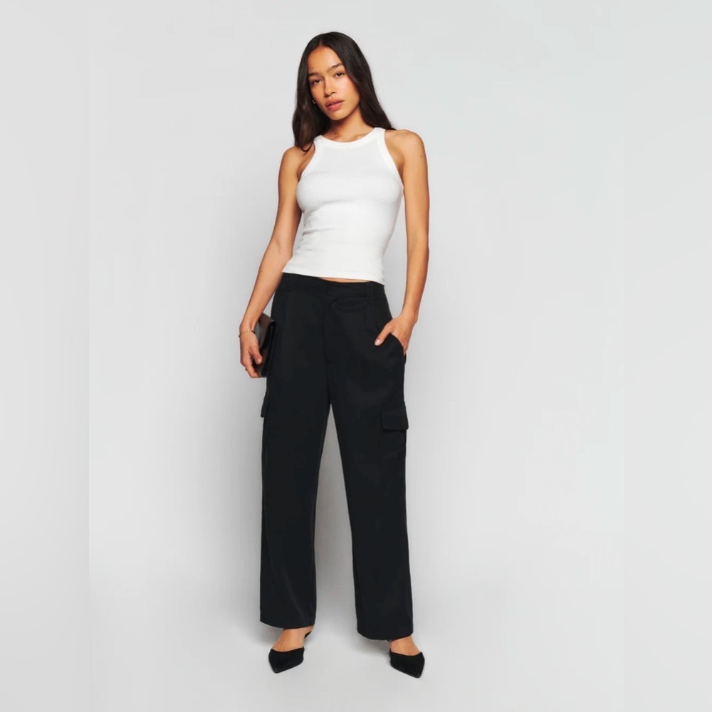 NWT Reformation Straight Leg Cargo Pants